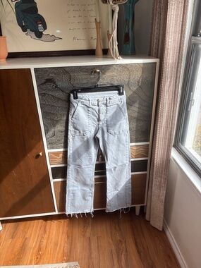 Zara Girl’s Light Wash Straight-Leg Jeans - Light Blue